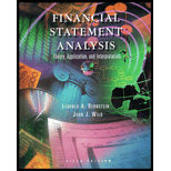 Financial Statement Analysis  Theory, Application, and Interpretation (Text and Annual Report)