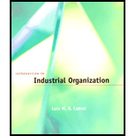 Introduction to Industrial Organization