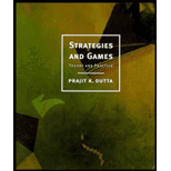 Strategies and Games Theory and Practice 99 Edition, by Prajit K Dutta - ISBN 9780262041690