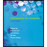 Mathematics for Economics 2nd edition (9780262082945) - Textbooks.com