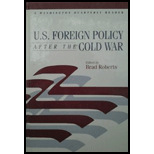 U. S. Foreign Policy After the Cold War