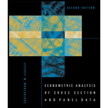 Econometric Analysis of Cross Section and Panel Data