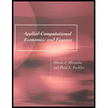 Applied Computational Economics and Finance