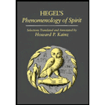 Selections from Hegels Phenomenology of Spirit