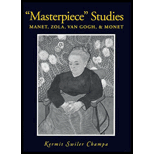 Masterpiece Studies  Manet, Zola, Van Gogh, and Monet