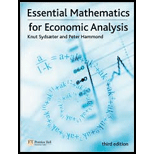 Essential Mathematics for Economic Analysis