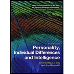 Personality, Individual Differences and Intelligence