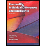 Personality, Individual Differences and Intelligence