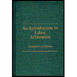 Introduction to Labor Arbitration