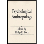 Psychological Anthropology