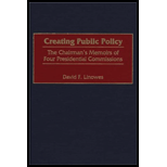 Creating Public Policy