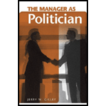 Manager as Politician