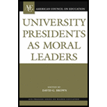 University Presidents as Moral Leaders