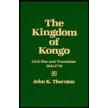 Kingdom of Kongo  Civil War and Transition, 1641 1718