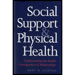 Social Support and Physical Health