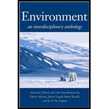 Environment An Interdisciplinary Anthology