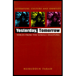 Yesterday, Tomorrow  Voices from the Somali Diaspora