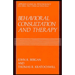 Behavioral Consultation and Therapy