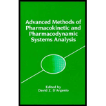 Advanced Methods of Pharmacokinetic & Pharmacodynamic Systems Analysis