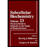 Subcellular Biochemistry, Volume 23