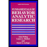 Fundamentals of Behavior Analytic Research