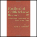 Handbook of Health Behavior Research , Volume IV