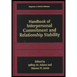 Handbook of Interpersonal Commitment