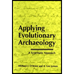 Applying Evolutionary Archaeology