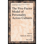 Five Factor Model of Personality Across Cultures