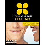 Living Language Italian Complete Edition   Package 11 Edition, by Living Language - ISBN 9780307478573