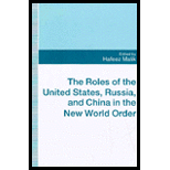 Roles of the United States, Russia, and China in the New World Order