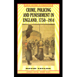 Crime, Policy and Punishment in England, 1750 1914