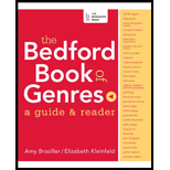 Bedford Book of Genres Guide and Reader