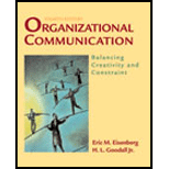 Organizational Communication  Balancing Creativity and Constraint