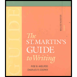St. Martin's Guide to Writing Short -With CD- Package - Axelrod