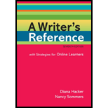 Writers Reference with Strategies for Online Learners