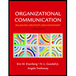 Organizational Communication Balancing Creativity and Constraint