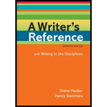 Writers Reference, With Writing in Disciplines