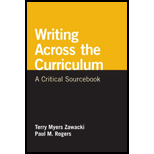 Writing Across the Curriculum