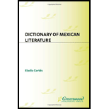 Dictionary of Mexican Literature