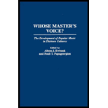 Whose Masters Voice?  The Development of Popular Music in Thirteen Cultures