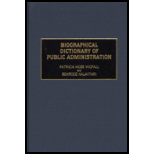 Biographical Dictionary of Public Administration