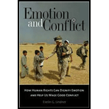 Emotion and Conflict How Human Rights Can Dignify Emotion and Help Us Wage Good Conflict