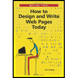 How to Design and Write Web Pages Today