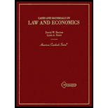 Law and Economics, Cases and Materials