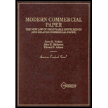 Modern Commercial Paper  The New Law of Negotiable Instruments