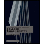 College Trigonometry (Student Solutions Manual) - Stevens