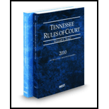 Tennessee Rules of Court Fed. and State 13