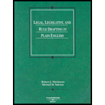 Legal, Legislative and Rule Drafting in Plain English   Casebook