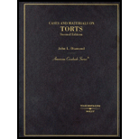 Torts Cases and Materials